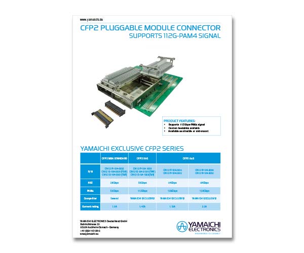 CFP2 Pluggable Module Connector
