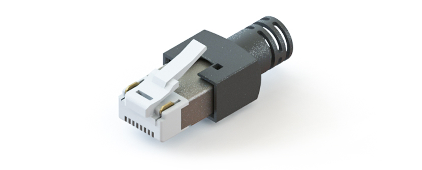 RJ45 - Y-CON - IP20 - Kit - Plug - 6 Signal / 2 Power Contacts