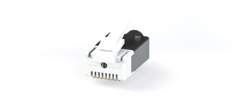 RJ45 - Y-CON - Plug - 8 Signal Contacts