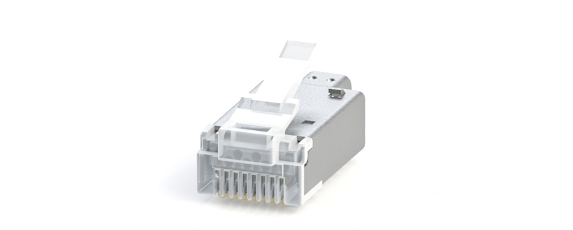 RJ45 - Y-CON - Plug - 8 Signal Contacts - CAT6A