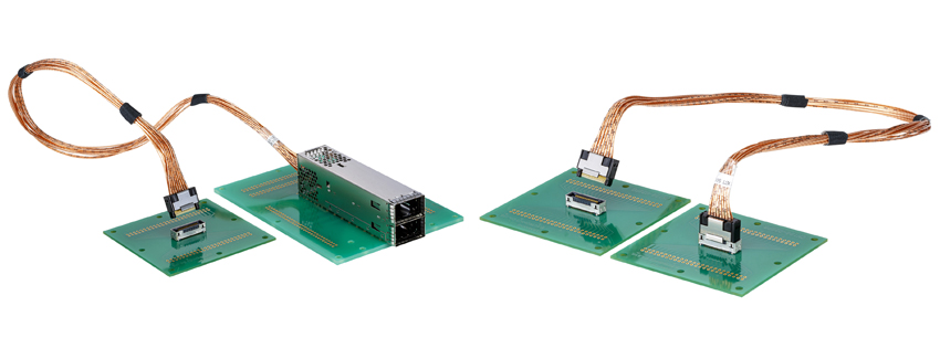 112Gbps Jumper Cable-Steckverbinder System