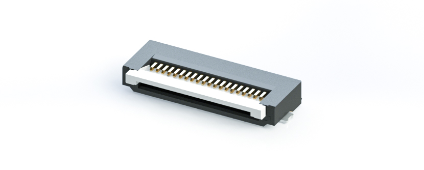 くらしを楽しむアイテム ZIF - HF601 - 0.5 pitch - 20 pins - 90° テープ・マスキングテープ